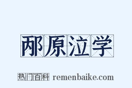邴原泣学是什么意思的图片